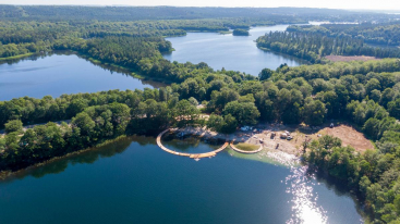 Østre Søbad en Almindsø. Foto: Bo Nørgaard VisitAarhus